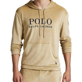 RALPH LAUREN Lauren Plush Velour 男士天鹅绒长袖卫衣