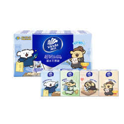 维达 超韧系列 太空创想 手帕纸 4层*5张*24包 自然无香