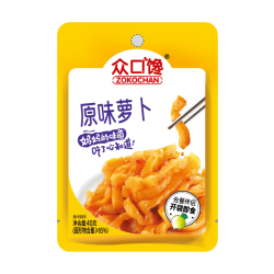 众口馋 原味萝卜脆嫩泡菜袋装即食下饭菜萝卜咸菜香脆萝卜丁香辣味