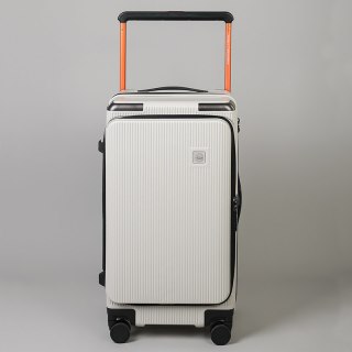 欧优前开盖旅行箱大容量宽拉杆箱20寸登机箱双开行李箱结实行旅箱
