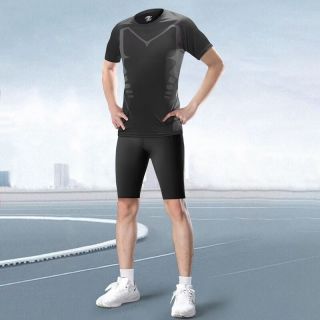 骑行服套装 男夏季新款户外公路山地车 全套速干 裤子无屁股坐垫