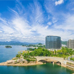 千岛湖绿城蓝湾度假酒店 2号楼湖景亲子双床房（阳台浴缸）2晚(连住)