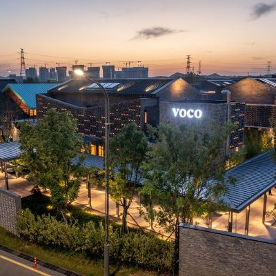 南京园博园voco酒店 高级庭院景观双床房2晚(连住)