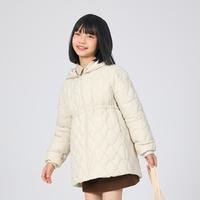 波司登 女童中长款连帽宽松儿童羽绒服外套户外露营
