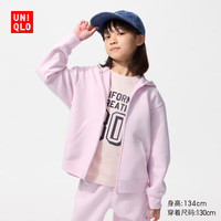 优衣库 儿童高弹力快干连帽外套