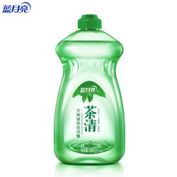 蓝月亮 天然茶清洗洁精天然绿茶家用清洁食品可用餐具果蔬清洗正品