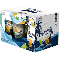 科罗娜 特级啤酒 500*6礼盒+1杯子 无 500mL 1瓶 组合装 无