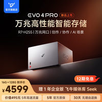 飞牛 EVO4 PRO锐龙7 H255家庭网络存储