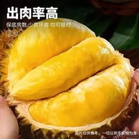 鲁禧海岸 泰国金枕榴莲净重3-5斤