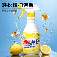 SOSHOW 99.9%除菌厨房油烟机清洗剂去油污泡沫强力除垢清洁液家用实惠装