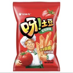 好丽友 薯条党必吃 呀 土豆 番茄酱味 70g 酸甜解腻