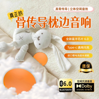 韶次元 睡眠无线音箱真骨传导无线静音蓝牙音响白噪音助眠