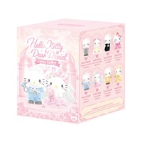 TOPTOY 赵思露同款 HelloKitty&DearDaniel世纪婚礼系列手办盲盒情侣新婚礼物 单盒