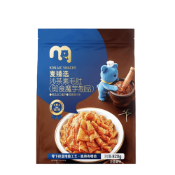 麦臻选 沙茶素毛肚 沙茶酱味 820g 休闲零食