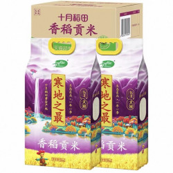十月稻田 寒地之最香稻贡米5kg*2袋
