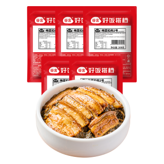 谷言 梅菜扣肉 200g*5袋 方便速食