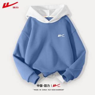 回力 秋季童装连帽圆领卫衣