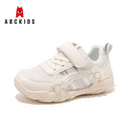 ABCKIDS ABC KIDS女童运动鞋 秋季网面魔术贴休闲鞋中大童鞋
