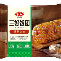 安井 多款面点 390g香菇卤肉饭团*1袋(3只/袋)