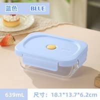 梵施家品玻璃饭盒可微波炉加热上班族带饭装汤餐碗保鲜盒便当带盖