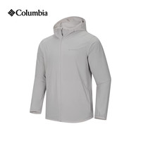 Columbia 2026春夏新品户外男子拒水防风时尚运动休闲连帽软壳衣外套