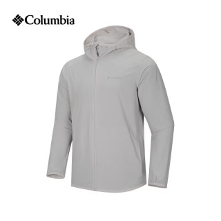 Columbia 2026春夏新品户外男子拒水防风时尚运动休闲连帽软壳衣外套