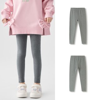 巴拉巴拉 童装儿童打底裤女童2025秋冬装新款加绒百搭弹力长裤子潮