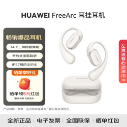 华为 FreeArc 挂耳式真无线单动圈蓝牙耳机 苍穹灰 Type-C