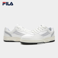 FILA 弯月鞋|斐乐官方板鞋男透气舒适白色休闲鞋轻便通勤上班小白鞋