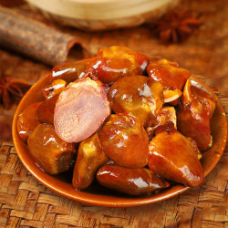 精武 香辣味鸭心10包（约20颗）