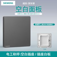 西门子 皓彩系列 5UH2671-3NC01 六类电脑插座 深灰银