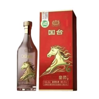 国台 丙午马年生肖酒 53度酱香型白酒 500mL 1瓶