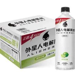 alienergy 外星人电解质水 600ml 荔枝海盐味*15瓶 0糖
