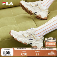 FILA FLUID猫爪老爹鞋女2024休闲复古运动鞋女鞋