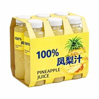 Hidolly &益喔 100%凤梨汁 350ml×6罐 零添加