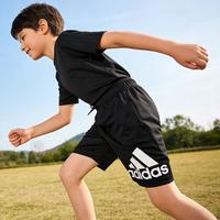 adidas 男童运动短裤