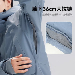 拓路者 石墨烯保暖 防水防风 男士棉服 黑色 M
