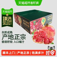 88VIP：农鲜淘 猫超臻选会理突尼斯软籽石榴5斤彩箱装单果300-400g