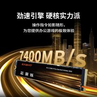 芯景铄 PCIe4.0M.2接口E880固态硬盘原厂TLC颗粒SSD游戏5年质保