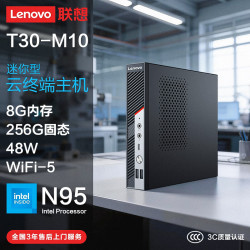 联想 T30-M10嵌入式迷你工控机主机电脑（Intel N95  8G 512G 48W WiFi5 无系统）