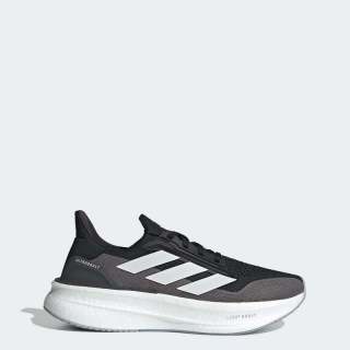 adidas Ultraboost 5X 舒适跑鞋 超轻稳定缓震回弹 马拉松体测