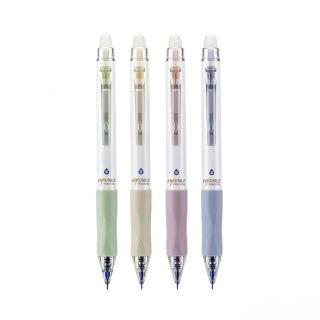 宝克 PC1964热可擦按动中性笔 黑色0.5mm*8支 侧按出芯 自带橡皮