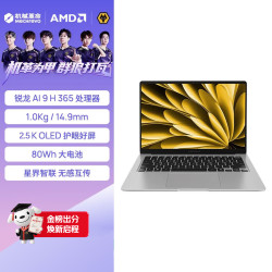 机械革命 超薄高性能电脑旗舰店学生办公便携商务游戏笔记本RAJG  AI 9H 365丨3