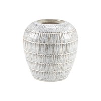 HARBOR HOUSE HarborHouse Legend 陶瓷刻纹收口花瓶 矮瓶款 高22.5cm