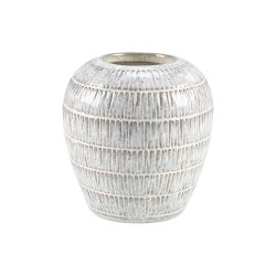 HARBOR HOUSE HarborHouse Legend 陶瓷刻纹收口花瓶 矮瓶款 高22.5cm