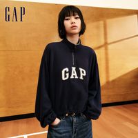 百亿补贴：Gap 女装法式圈织毛巾绣logo立领卫衣637674