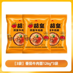 统一 茄皇番茄鸡蛋面 1160g 整箱装