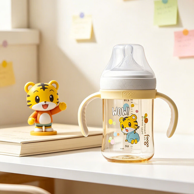 THERMOS 膳魔师 巧虎系列婴儿PPSU奶瓶 270ml 带M奶嘴
