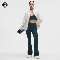 lululemon 丨Groove 女士运动高腰喇叭裤 *保暖 LW5INZA 中南半岛蓝