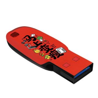 百亿补贴：闪迪 CZ410马年定制U盘128GB手机电脑两用USB3.0加密学生